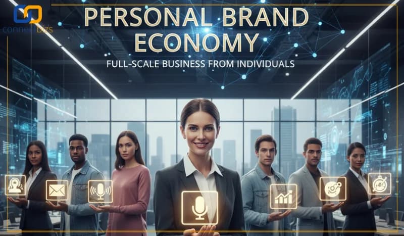 Personal Brand Economy, การสร้างแบรนด์ส่วนบุคคล, การตลาดส่วนตัว, รายได้ออนไลน์, Branding, ผู้ประกอบการยุคใหม่