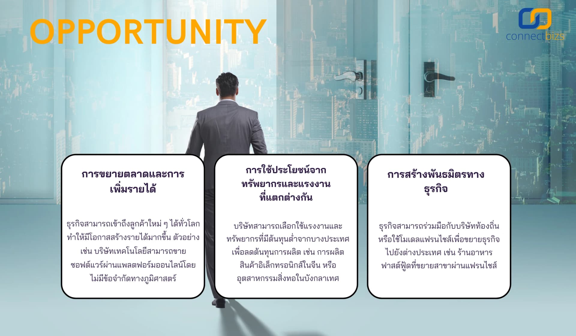 กลยุทธ์การเติบโตของธุรกิจ