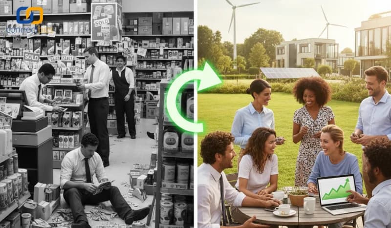 อย่าแข่งว่าใครขายได้เยอะกว่า แต่จงแข่งกันว่าใครดูแลลูกค้าได้นานกว่า