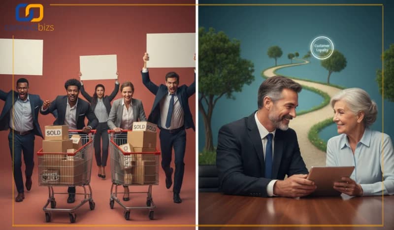 อย่าแข่งว่าใครขายได้เยอะกว่า แต่จงแข่งกันว่าใครดูแลลูกค้าได้นานกว่า