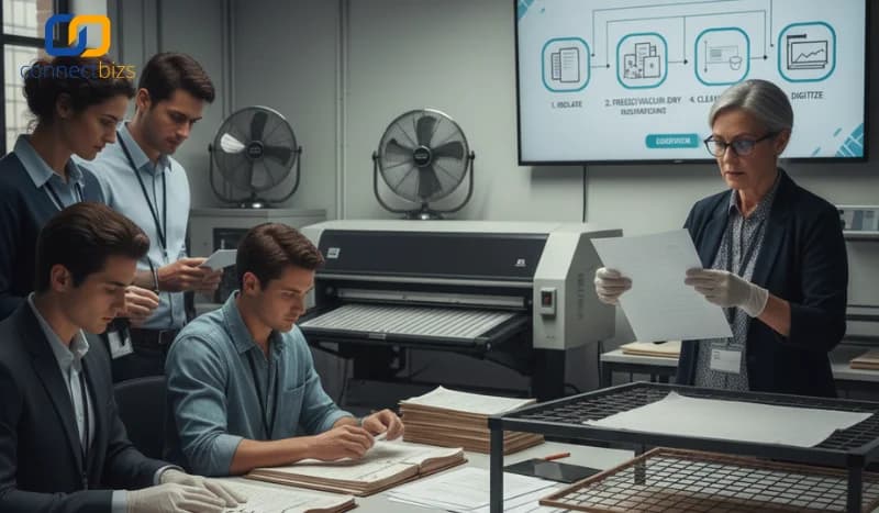 แนวทางปฏิบัติสำหรับเอกสารทางบัญชีที่ถูกน้ำท่วม