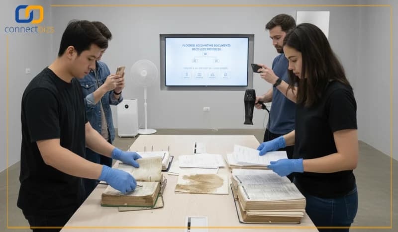 แนวทางปฏิบัติสำหรับเอกสารทางบัญชีที่ถูกน้ำท่วม